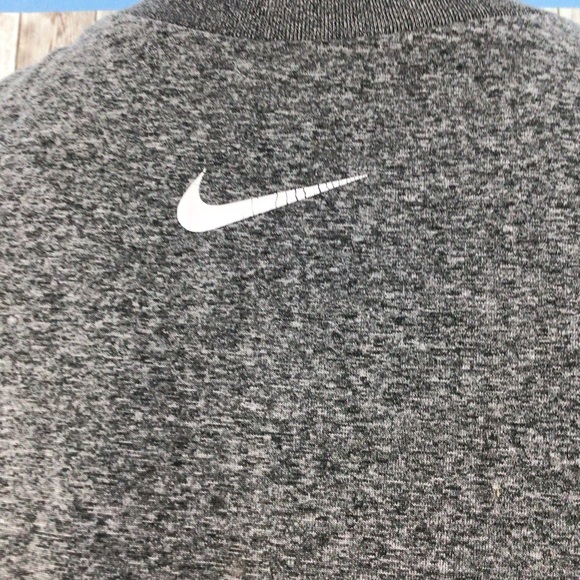Woman’s Nike Dri Fit Gray Muscle Tee - Picture 6 of 9